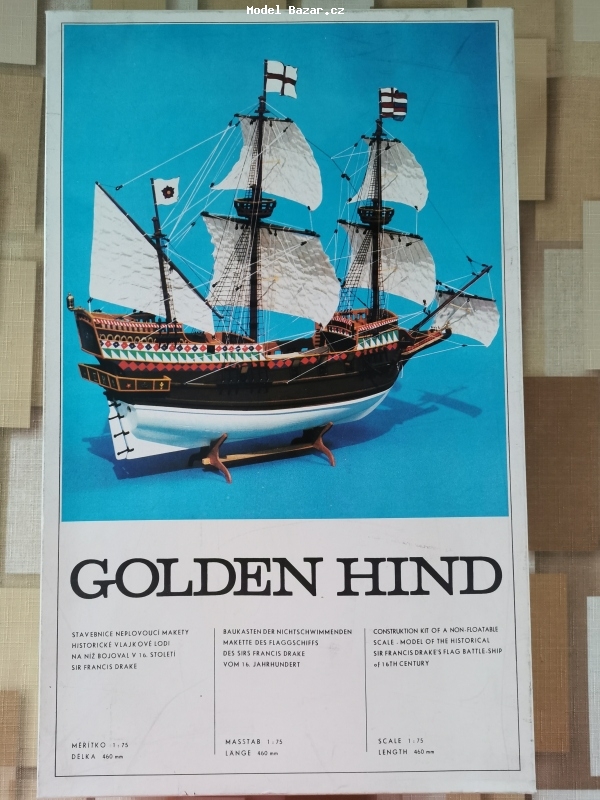 Stavebnice lodi GOLDEN HIND