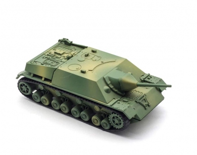 4D model nacvakávací stavebnice Jagdpanzer IV (šedobílá) 1:72