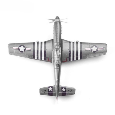 4D model nacvakávací stavebnice P-51D (šedá) 1:48 (DOČASNĚ VYPRODÁNO)