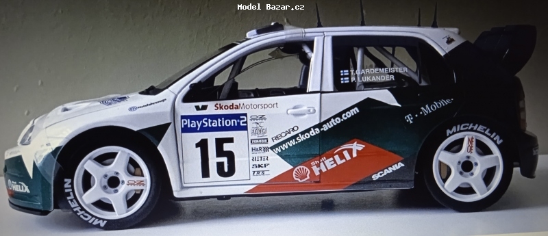 Model vozu Škoda Fabia WRC 2003